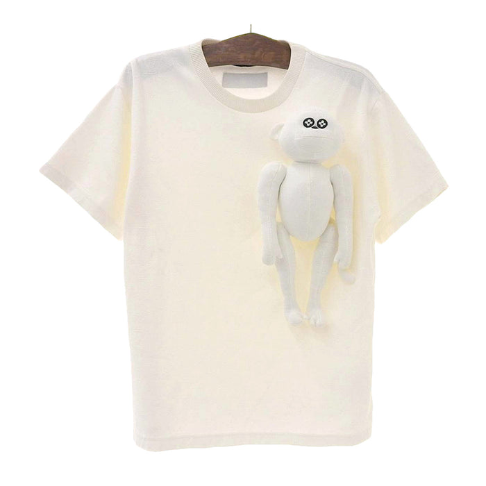 LOUIS VUITTON 
LV ぬいぐるみ サル コットン 
モノグラム 3D モンキー Tシャツ 
モノグラム