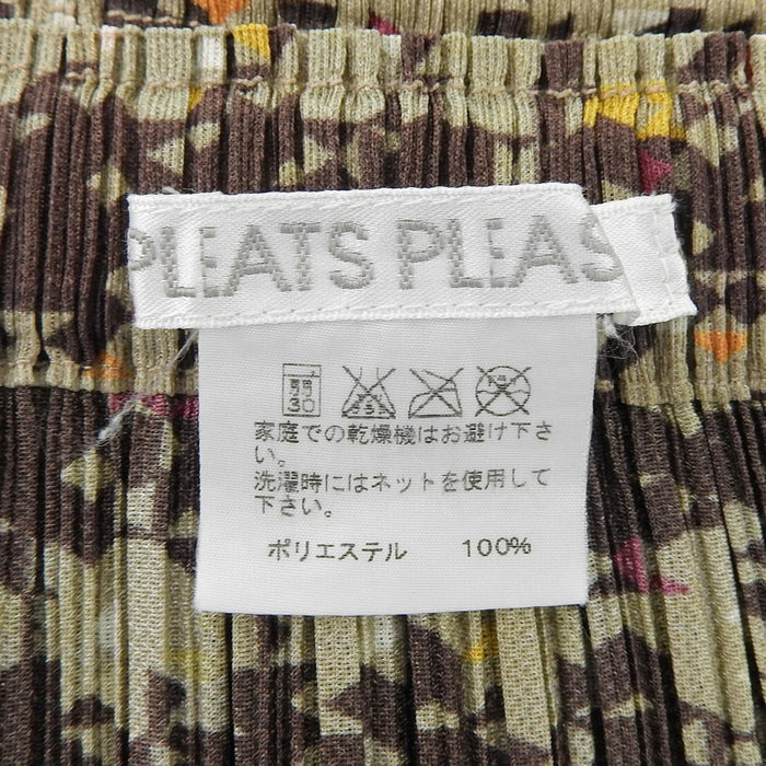 PLEATS PLEASE プリーツプリーズ イッセイミヤケ 総柄 千鳥格子