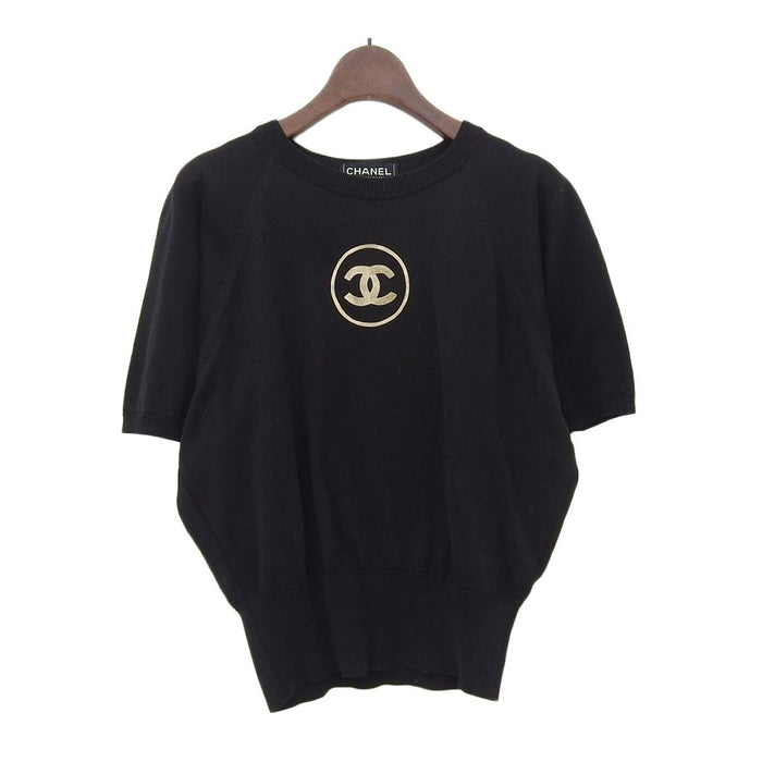 CHANEL 
COCO 
Coco Mark Short Sleeve Knit
