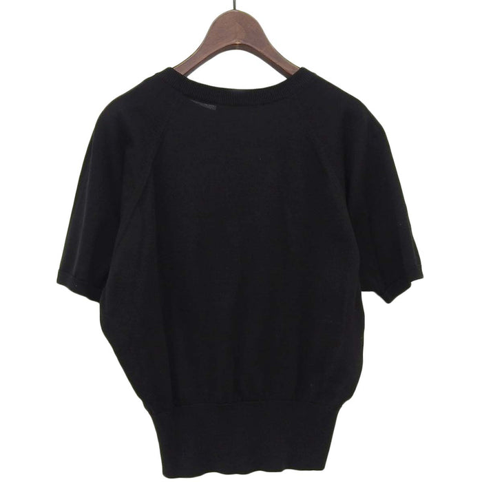 CHANEL 
COCO 
Coco Mark Short Sleeve Knit