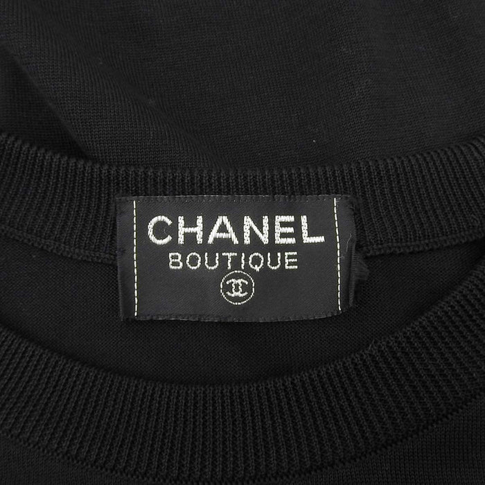 CHANEL 
COCO 
Coco Mark Short Sleeve Knit