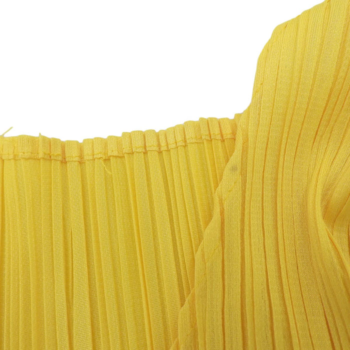 PLEATS PLEASE 
プリーツプリーズ イッセイミヤケ 
花柄 ノースリーブ カットソー