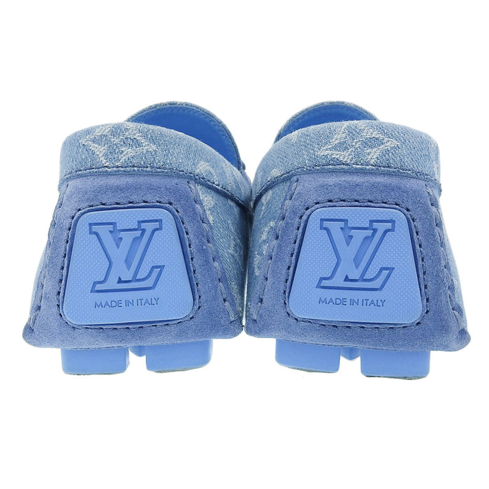 LOUIS VUITTON 
23年製 デニム 
LV ドライバー ライン ローファー 
モノグラム