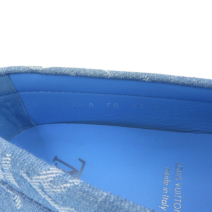 LOUIS VUITTON 
23年製 デニム 
LV ドライバー ライン ローファー 
モノグラム