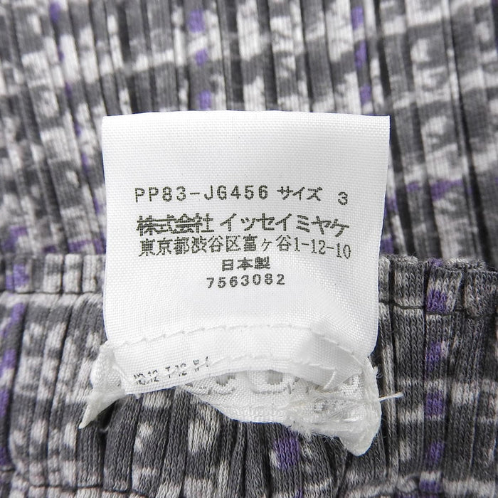 PLEATS PLEASE 
プリーツプリーズ イッセイミヤケ 総柄 
千鳥格子 スカート