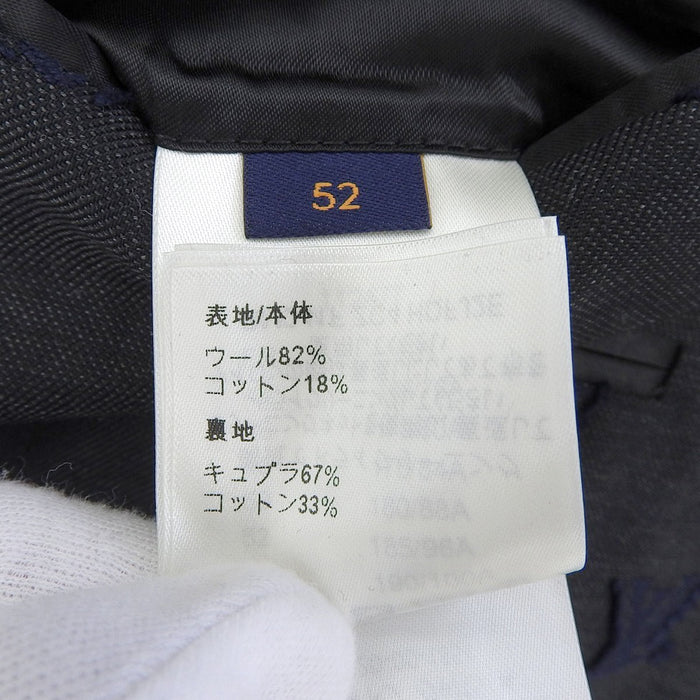 LOUIS VUITTON 
LV ウール ジャカード 
シングルブレステッド ナポリターナ ジャケット 
モノグラム