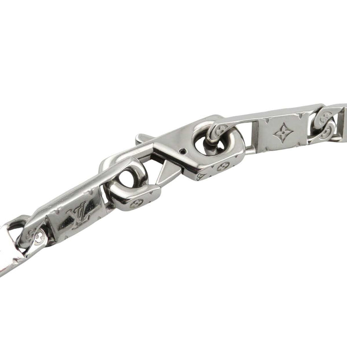 LOUIS VUITTON
LV Logo Monogram Flower Silver Color Metal
Monogram Tied-up Necklace