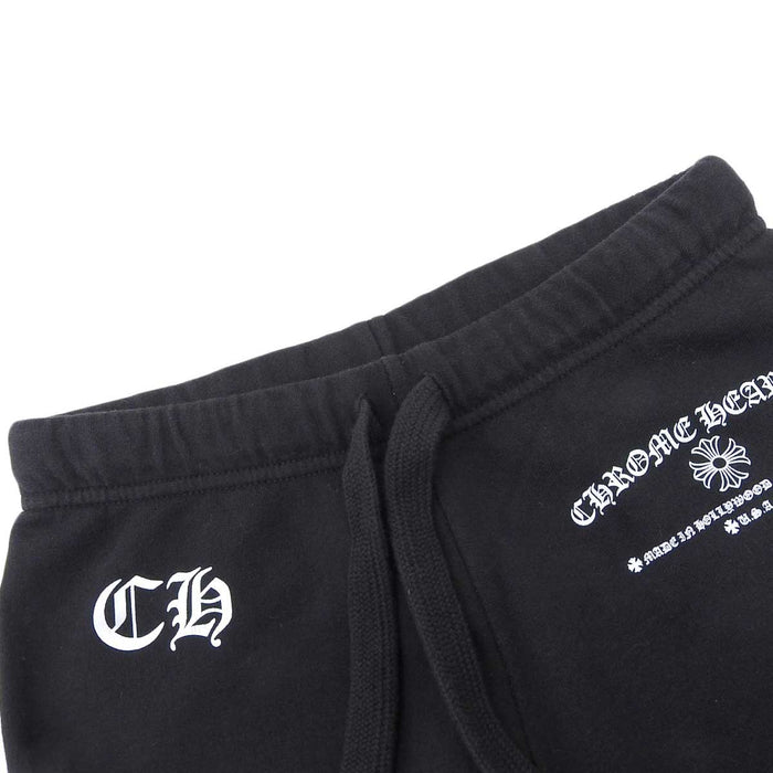 CHROME HEARTS 
スクロールラベル コットン 裏起毛 
CHプラス ロゴ プリント スウェット パンツ