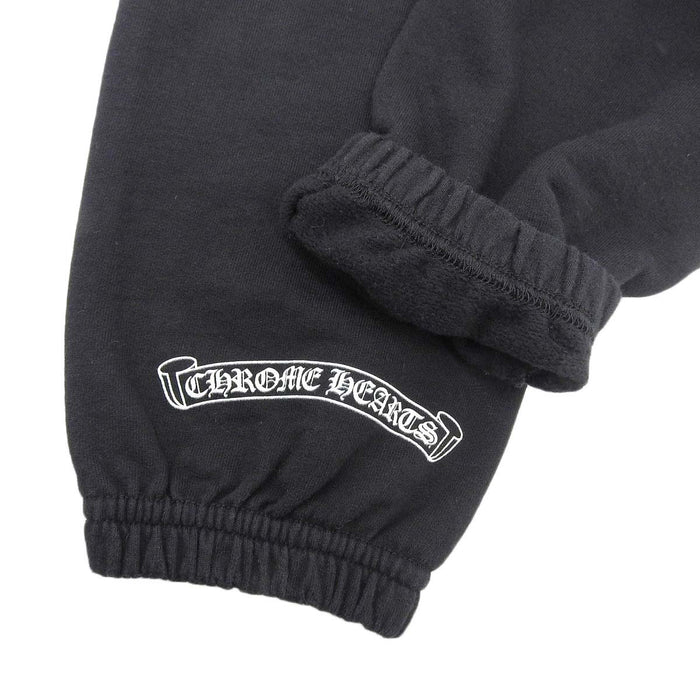 CHROME HEARTS 
スクロールラベル コットン 裏起毛 
CHプラス ロゴ プリント スウェット パンツ