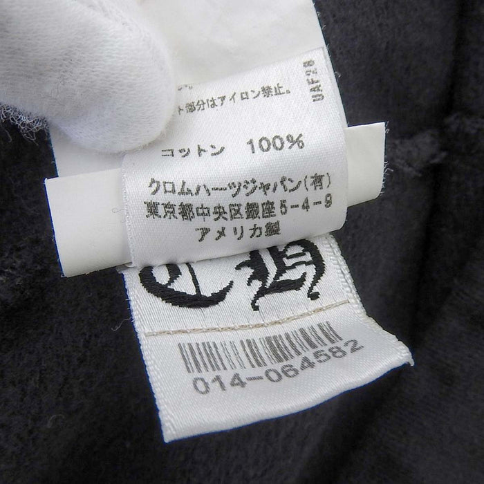 CHROME HEARTS 
スクロールラベル コットン 裏起毛 
CHプラス ロゴ プリント スウェット パンツ