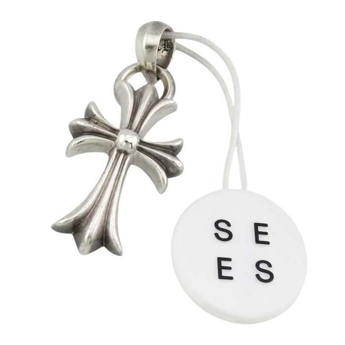 CHROME HEARTS
CH CRS SML W/BALE 1998 Engraving Silver Sterling
Small CH Cross Bale Pendant Top