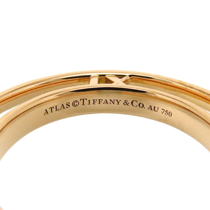 TIFFANY&Co. 
Atlas Medallion Hoop Earrings