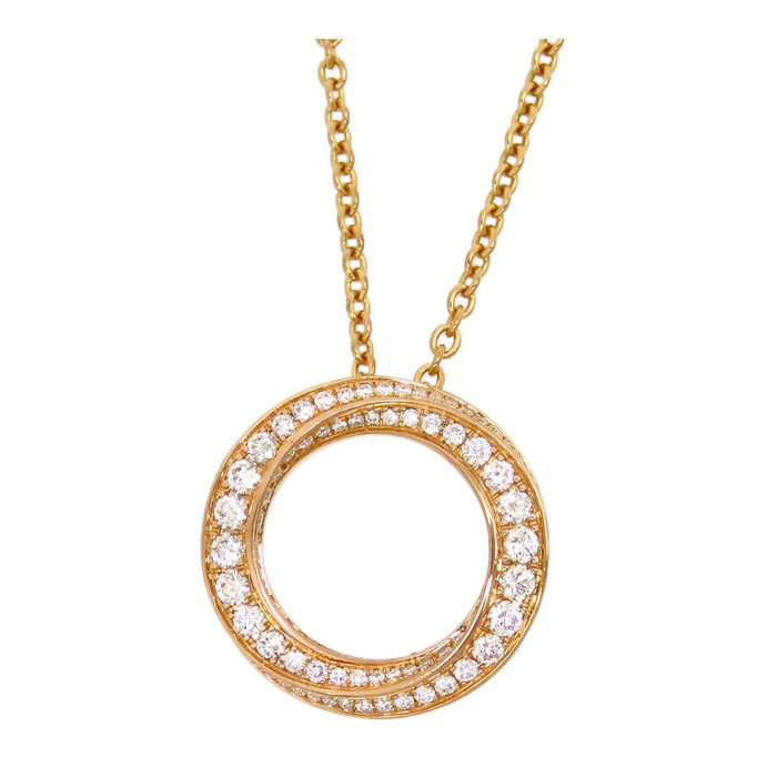 GRAFF 
Collana a spirale con diamanti pavé