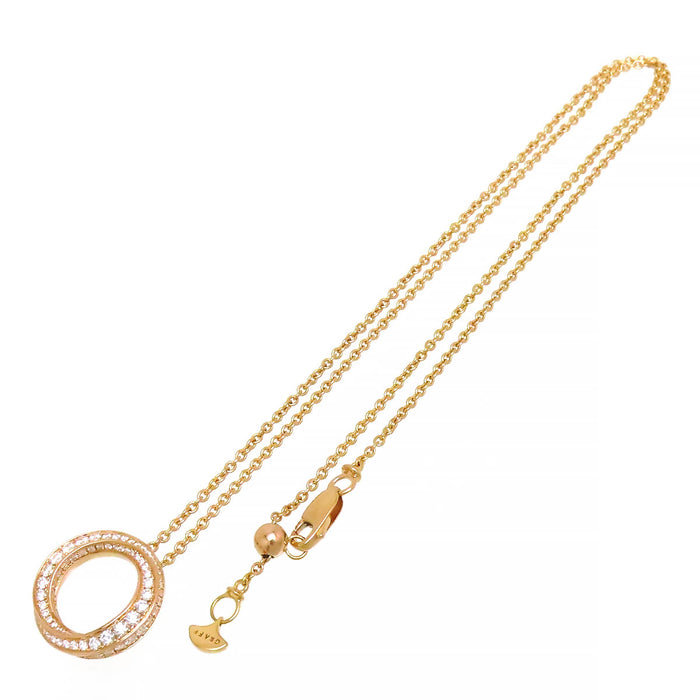 GRAFF 
Collana a spirale con diamanti pavé