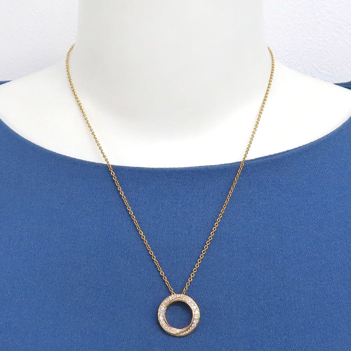 GRAFF 
Collana a spirale con diamanti pavé
