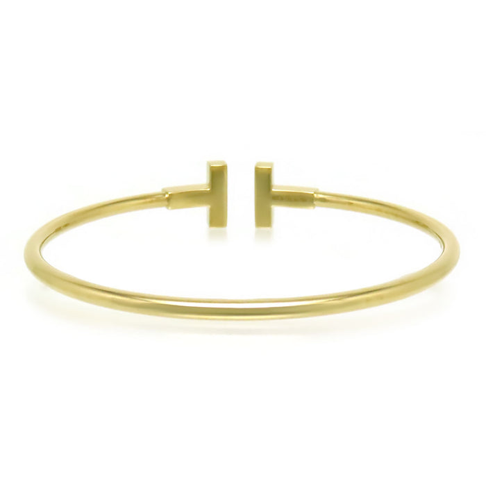 TIFFANY&Co. 
T Wire Bangle Diamond