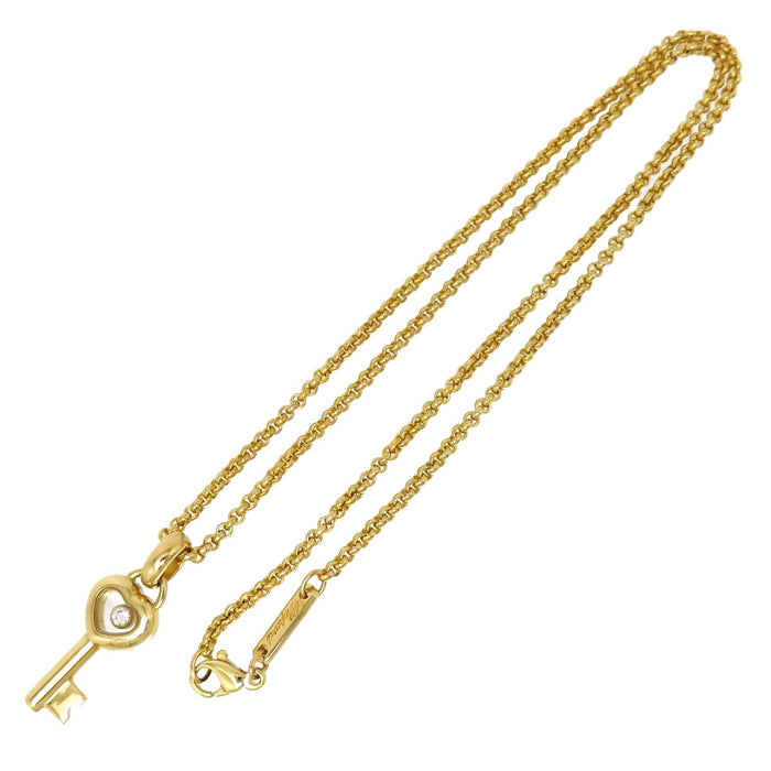 Chopard 
Happy Diamond Heart Key Necklace