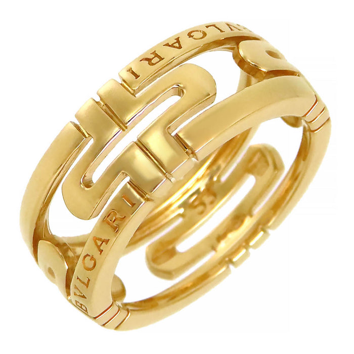 BVLGARI 
Openwork Parentesi Ring