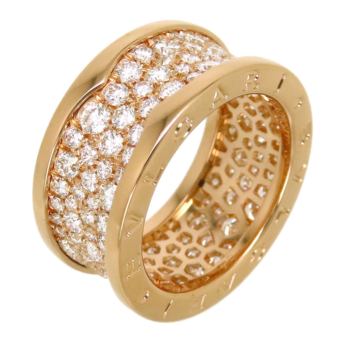 BVLGARI 
Anello B.Zero1 con pavé di diamanti