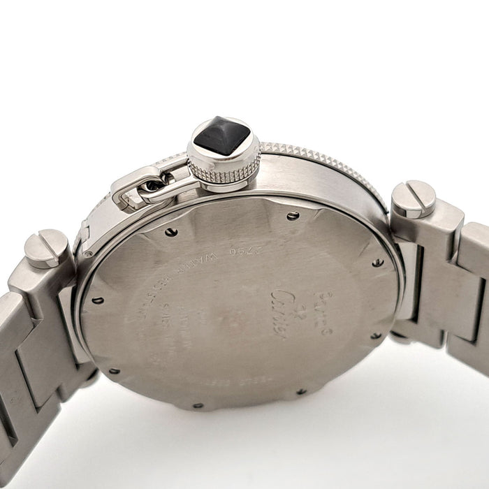 CARTIER 
Pasha Seatimer Watch 
With Box