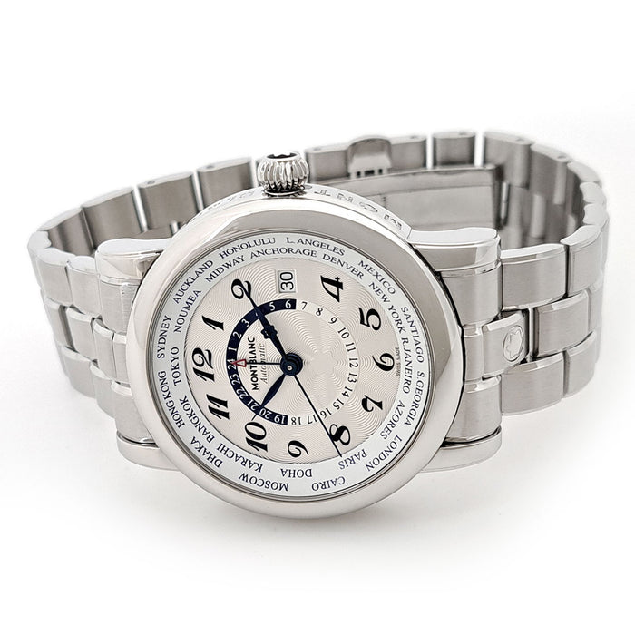 MONTBLANC 
Star Legacy World Time GMT 
With box and warranty card