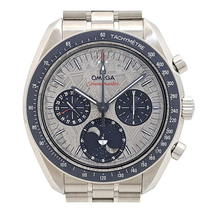 OMEGA
Speedmaster Moonphase Meteorite
With box and warranty card