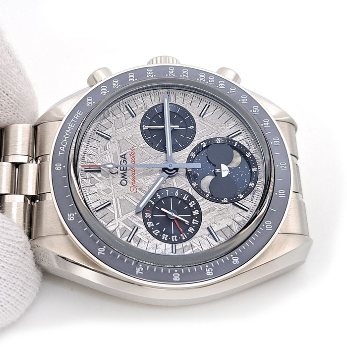 OMEGA
Speedmaster Moonphase Meteorite
With box and warranty card