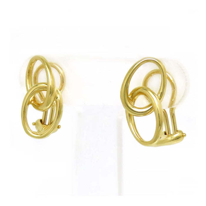 TIFFANY&Co. 
Double Loop Earrings