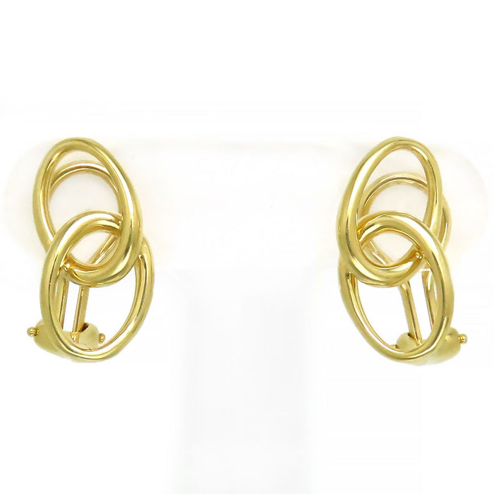 TIFFANY&Co. 
Double Loop Earrings