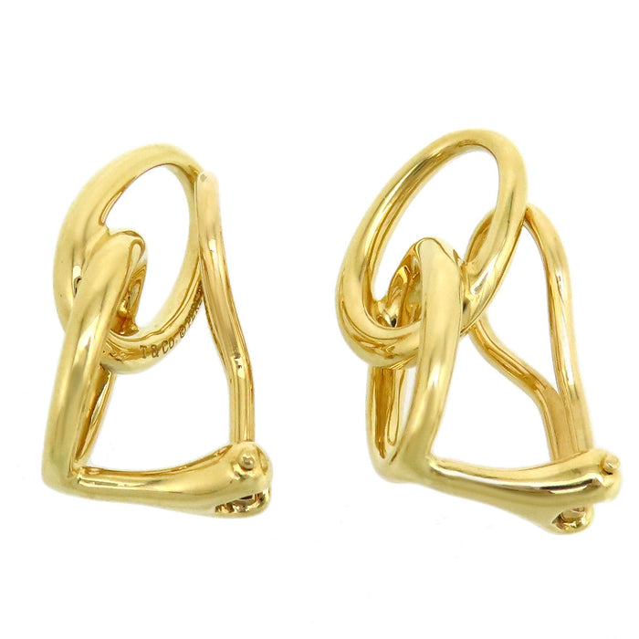 TIFFANY&Co. 
Double Loop Earrings