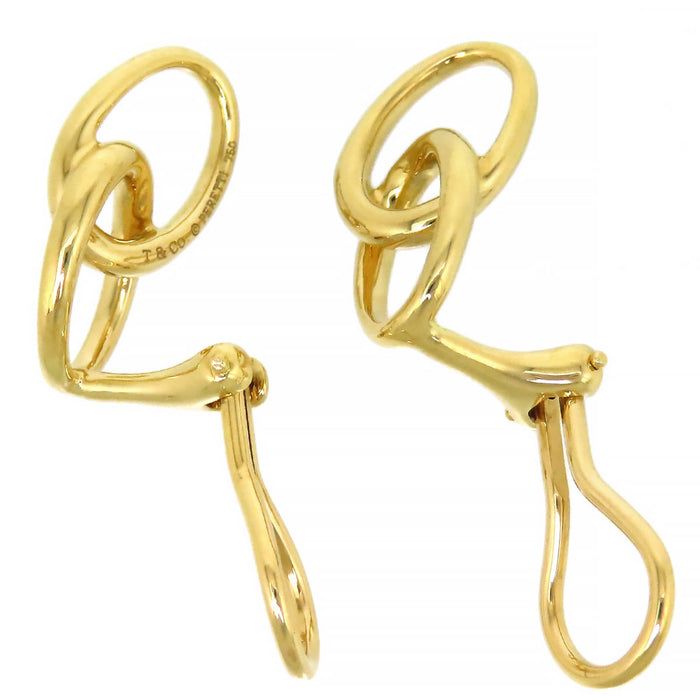 TIFFANY&Co. 
Double Loop Earrings
