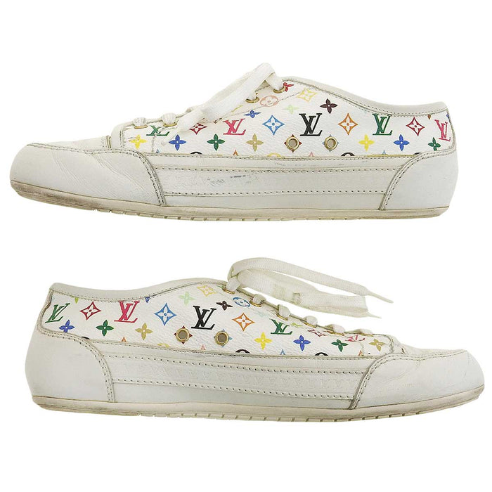 LOUIS VUITTON 
LV logo 
Sneakers in pelle Monogramma Multicolore