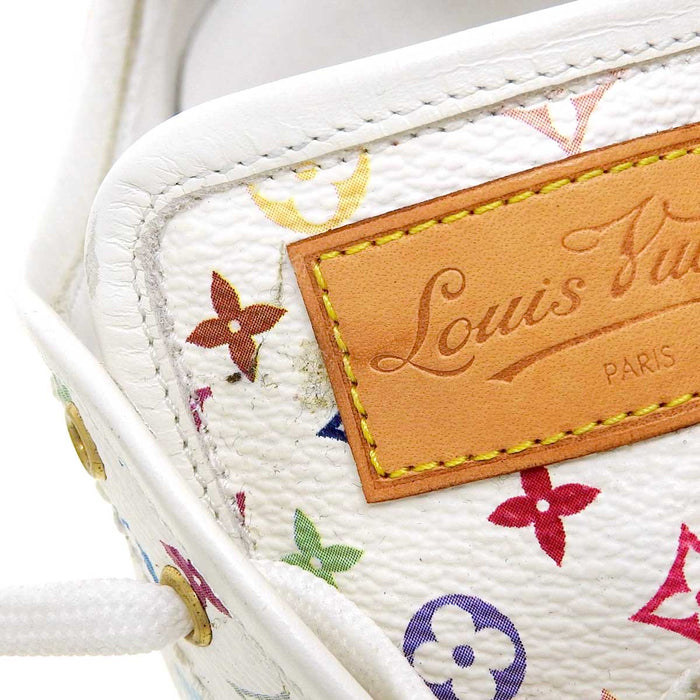 LOUIS VUITTON 
LV logo 
Sneakers in pelle Monogramma Multicolore