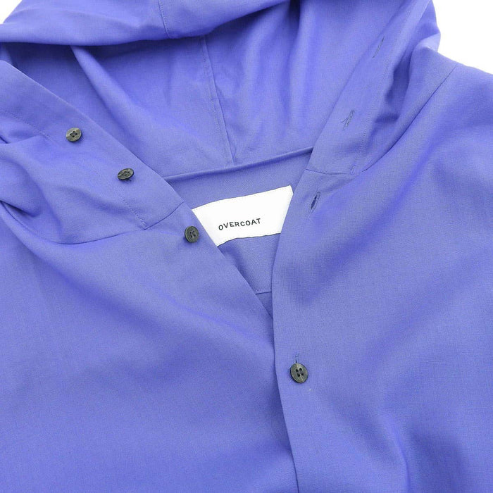 オーバーコート ウール 
OVERCOAT ドロップショルダー フーディ シャツ