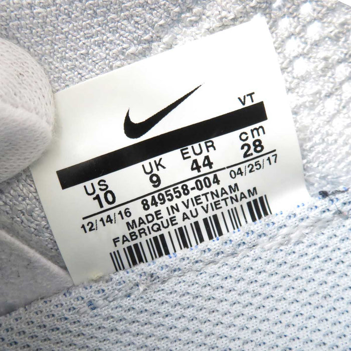 NIKE 
Air VaporMax Pure Platinum Flyknit 
AIR VAPORMAX PURE PLATINUM