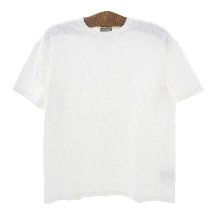 Dior
All-over pattern jacquard cotton
pile T-shirt
Oblique