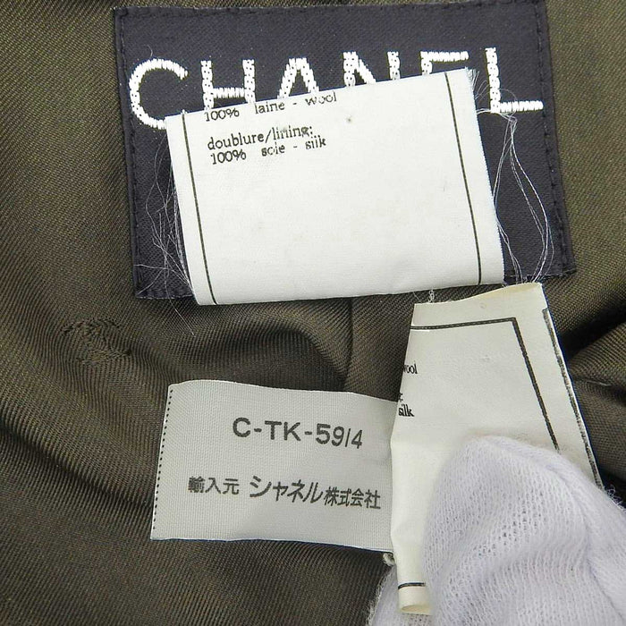 CHANEL 
COCO ココボタン 
ココマーク ヴィンテージ ジャケット