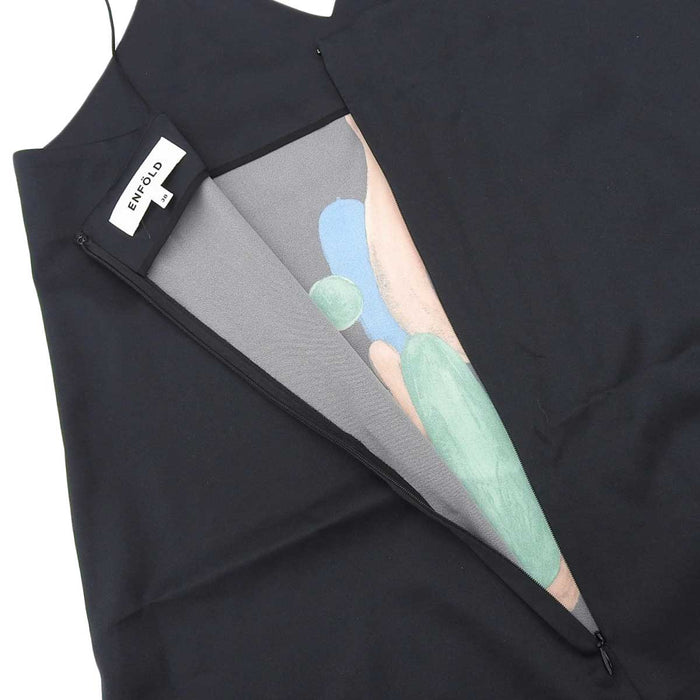 ENFOLD 
Enfold 24AW Slit 
RAWING SLIT SLIP-DRESS Dress