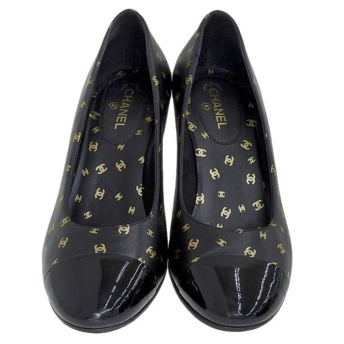 CHANEL
COCO Logo Leather Patent
Coco Mark High Heel Pumps