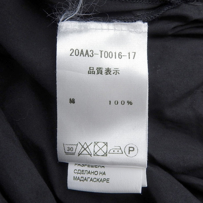 Patou 
パトゥ パフスリーブ ベルト コットン 
ボリューム ポプリン クロップ カットソー