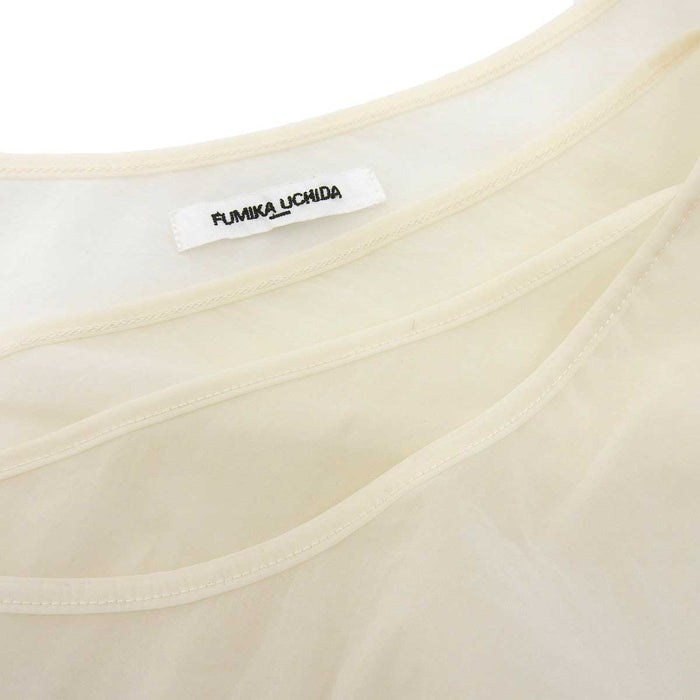 フミカウチダ アシンメトリー バルーン ナイロン 
FUMIKA UCHIDA レイヤード クロップド トップス