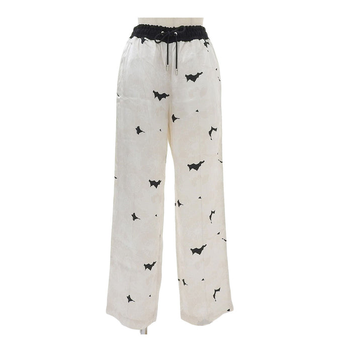 Chino motif floral
CINOH satin pantalon facile