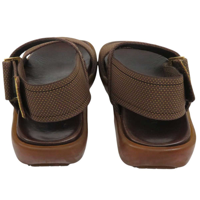 LOUIS VUITTON 
LV ロゴ ベルクロストラップ 
ビーチサンダル