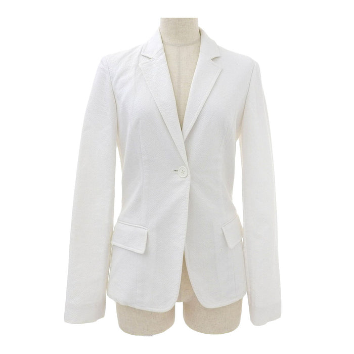 JIL SANDER 
シングル コットン 
テーラードジャケット