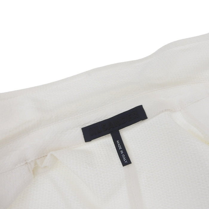 JIL SANDER 
シングル コットン 
テーラードジャケット