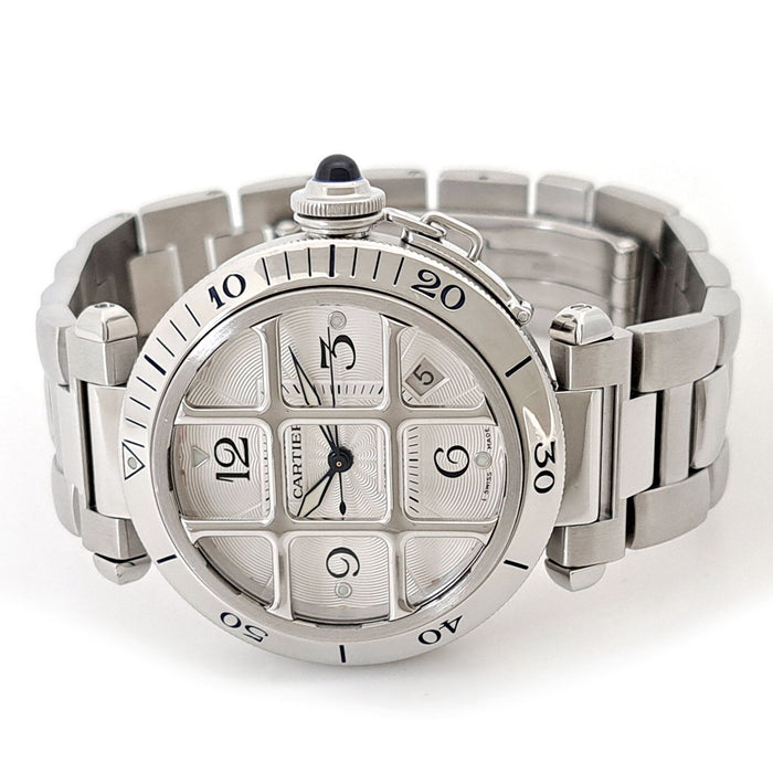 CARTIER
Pasha 38 Griglia Data
Con scatola e garanzia