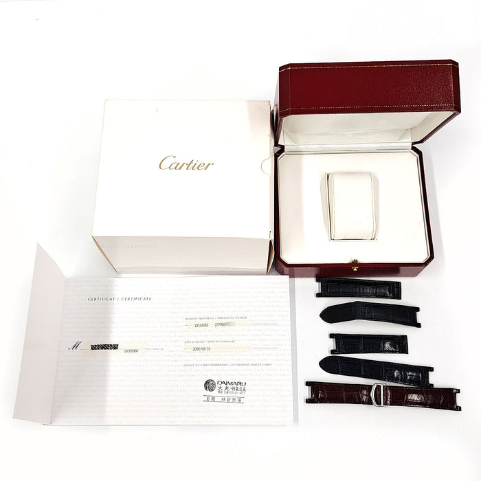 CARTIER 
Pasha 38 Grit Date 
Avec boîte et certificat