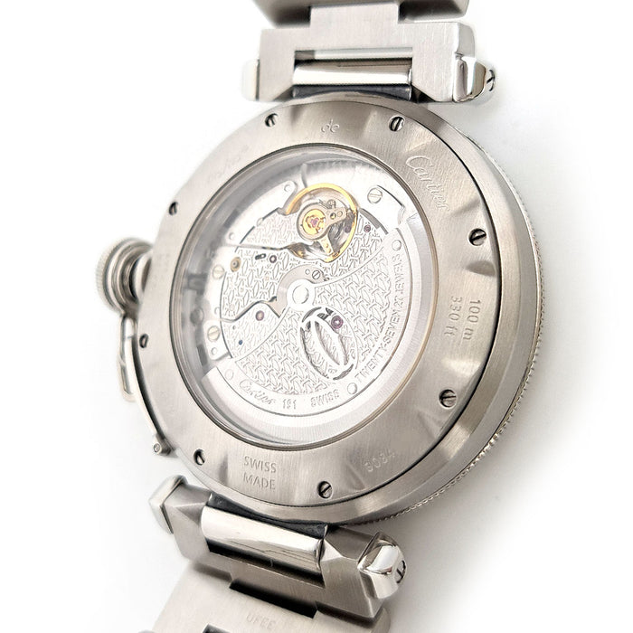 CARTIER 
Pasha Grille 38mm 
Avec boîte