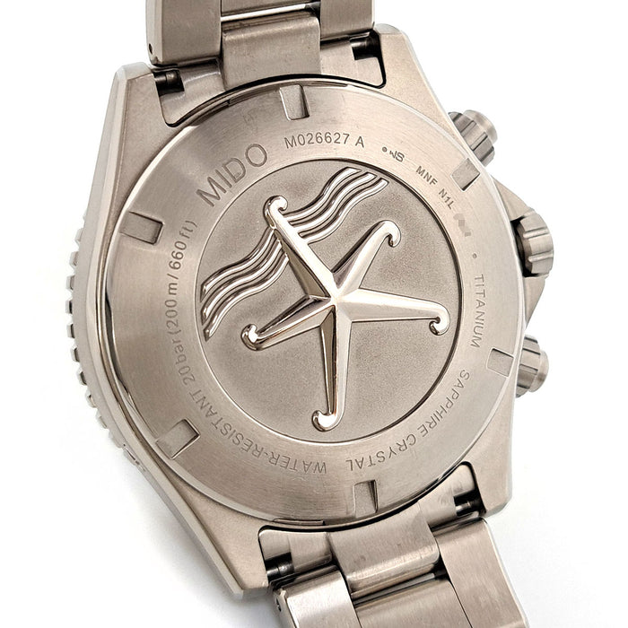 MIDO
Chronograph
With box and warranty card