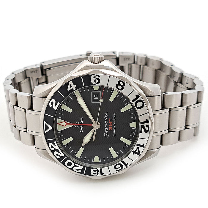 OMEGA 
シーマスター プロフェッショナル GMT 50周年 
箱ギャラ付